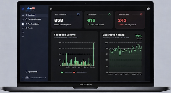 NoTouchFeedback login screen